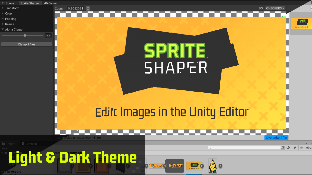 Sprite Shaper Preview